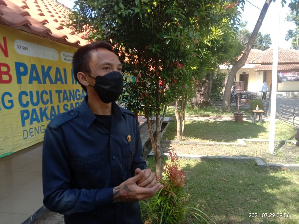 Anggota Komisi III DPRD Sumedang saat melakukan monitoring PPKM di Kecamatan Tanjungsari