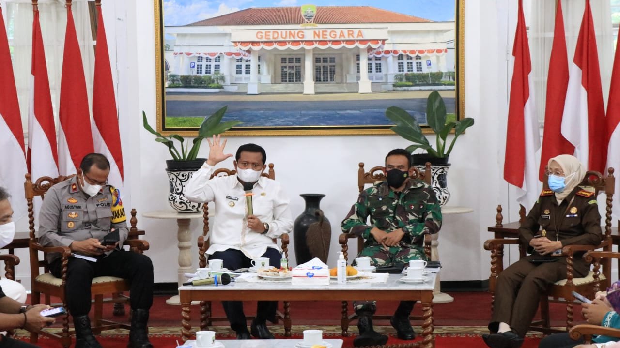 Bupati Pimpin Rakor Forkopimda